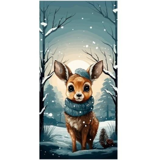 Srnka šála+ kožíšek 1