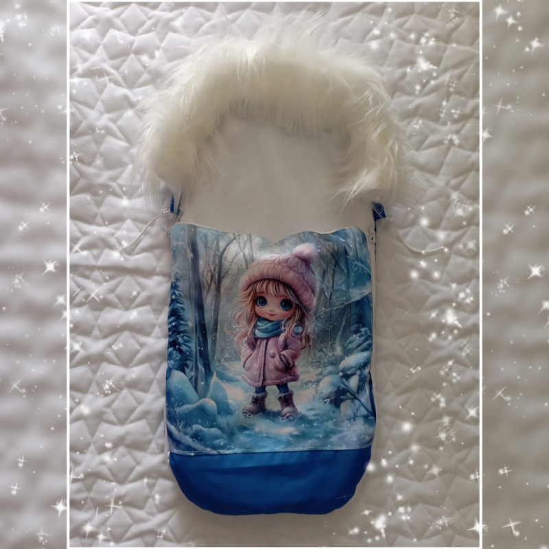 Holčička kožíšek