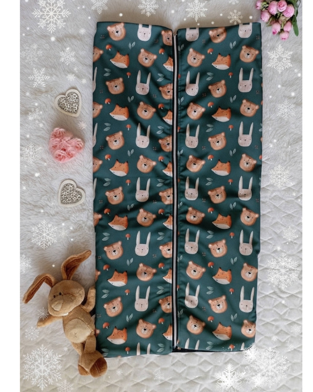 Zimní softshell deka Animals