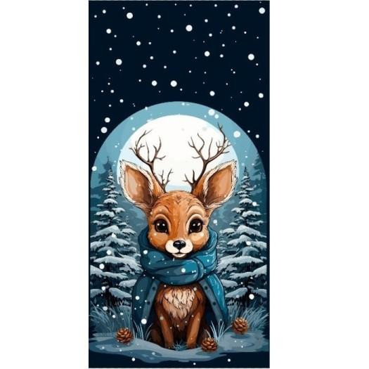 Srnec šála+ kožíšek 1