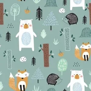 Lední medvěd mint šedá 3