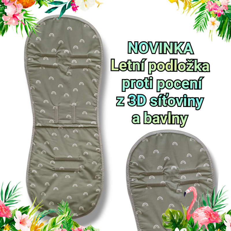 Duha sage kombinace s bavlnou 1