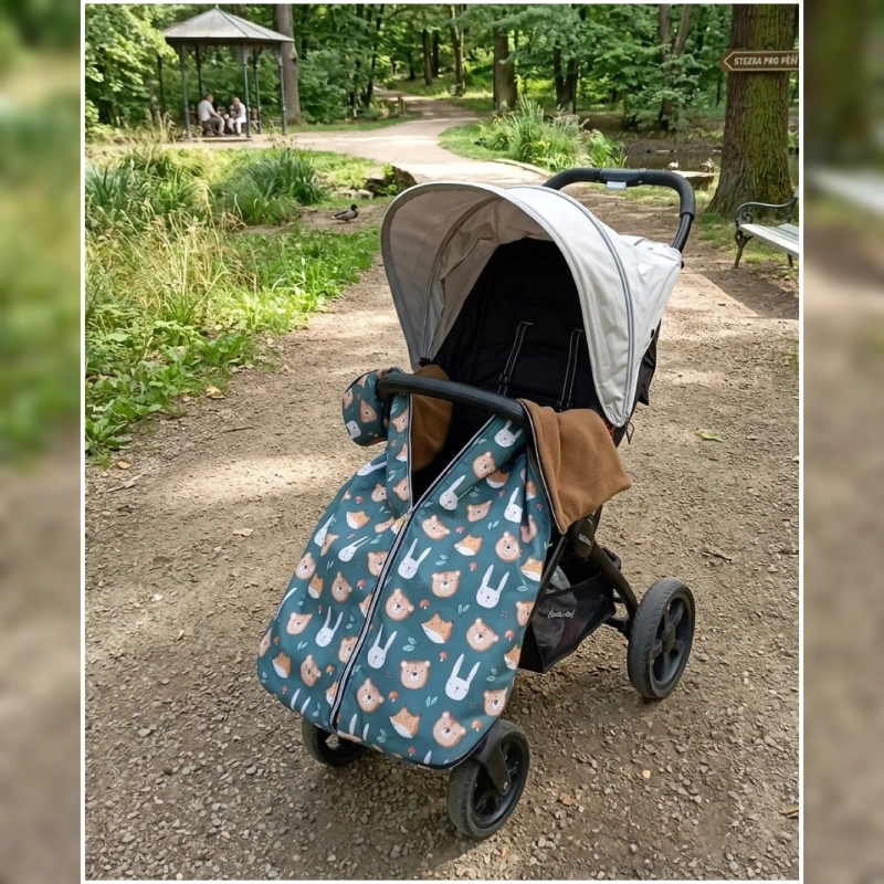 Nepadací deka se zipem uprostřed Animals 1