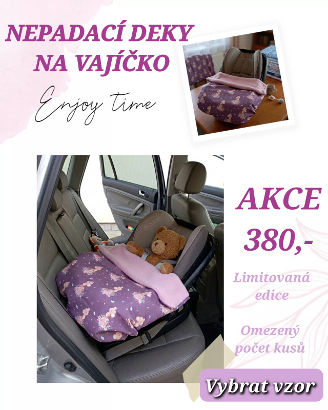 Nepadací deka do autosedačky