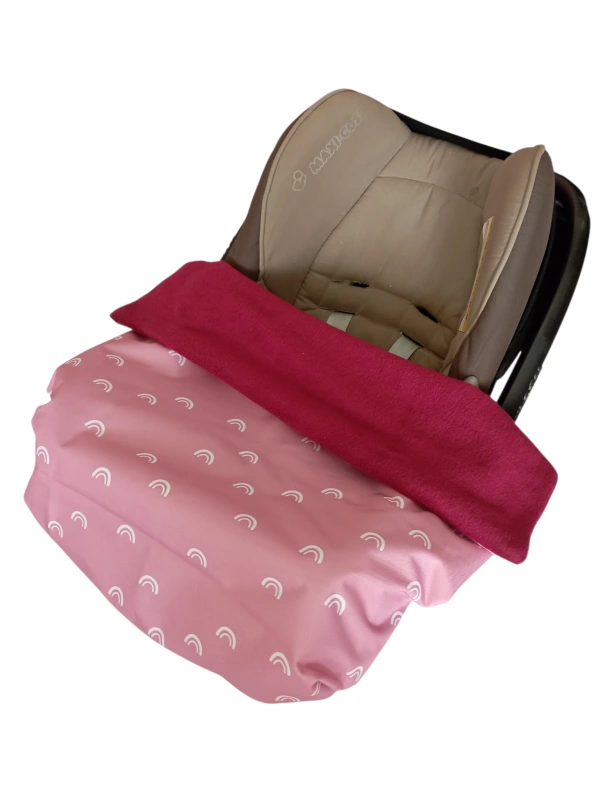 Nepadací deka do autosedačky 8