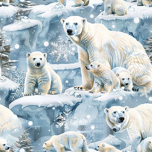 Collection softshell white bears