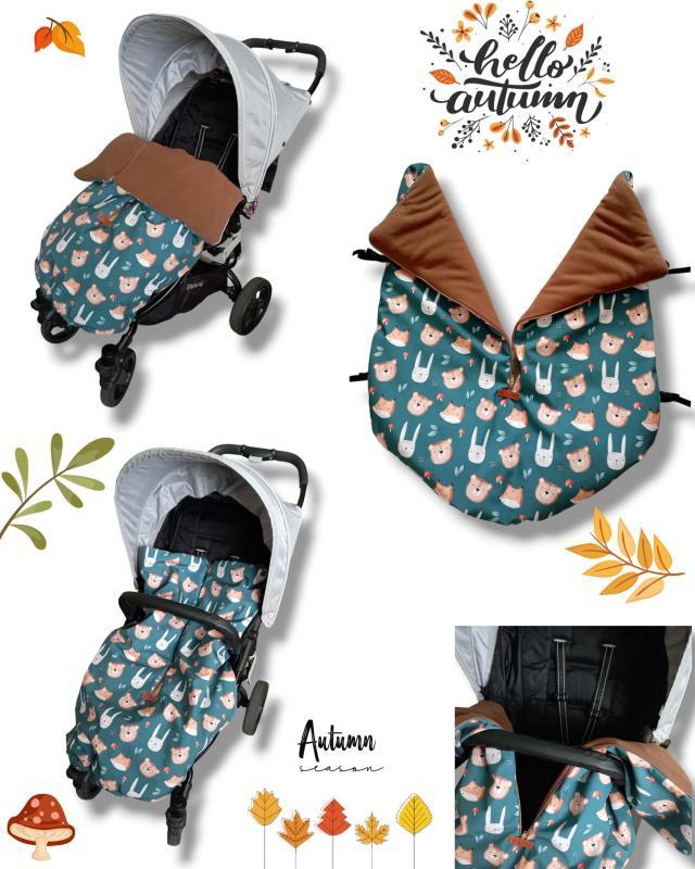 Nepadací deka se zipem uprostřed Animals