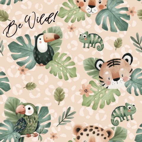 Be wild kombinace s bavlnou