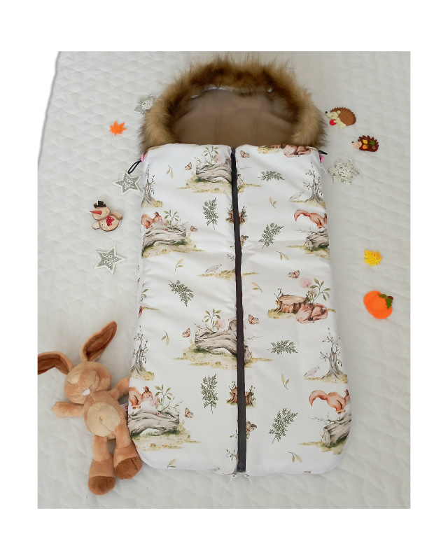 Zimní fusak se zipem uprostřed romance 2