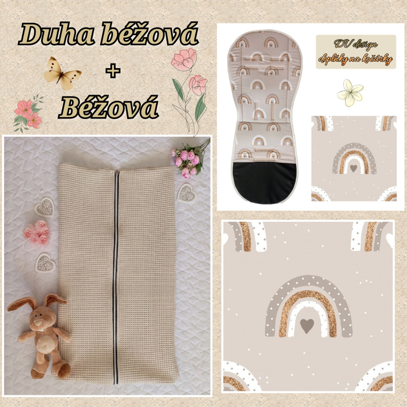 ♥️ Sada duha béžová