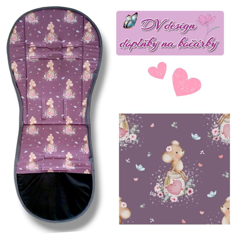 Heart mouse velvet 3