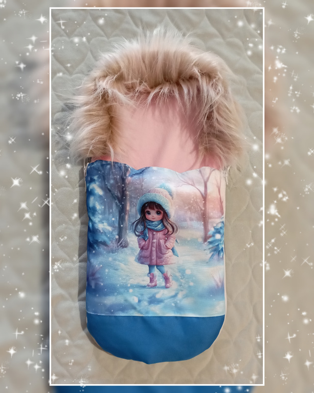 Holčička kožíšek