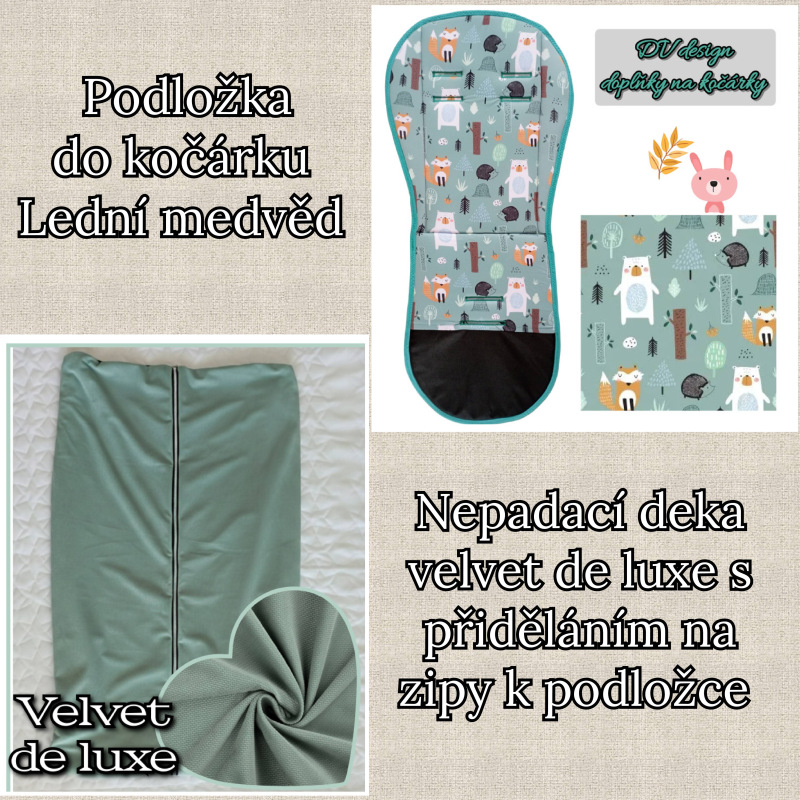 Lední medvěd mint velvet