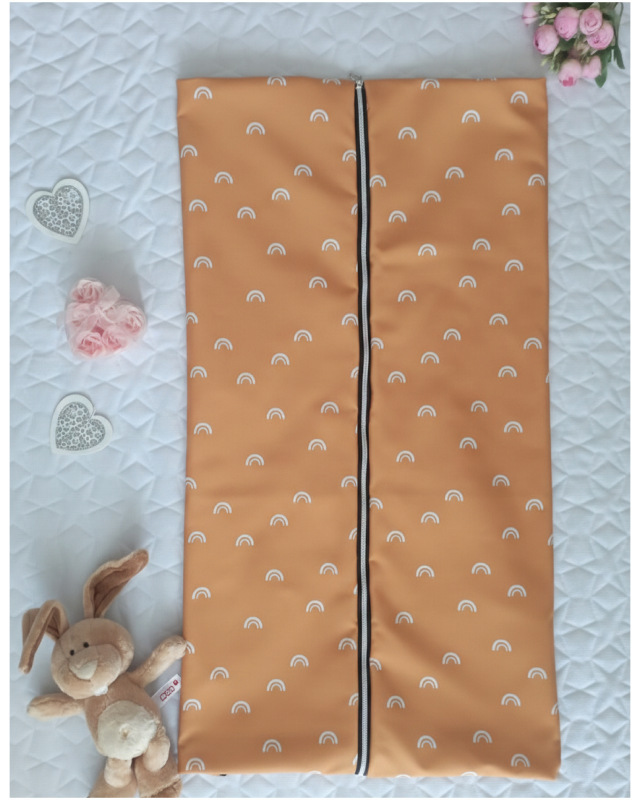 Duha hořčice softshell/šedá