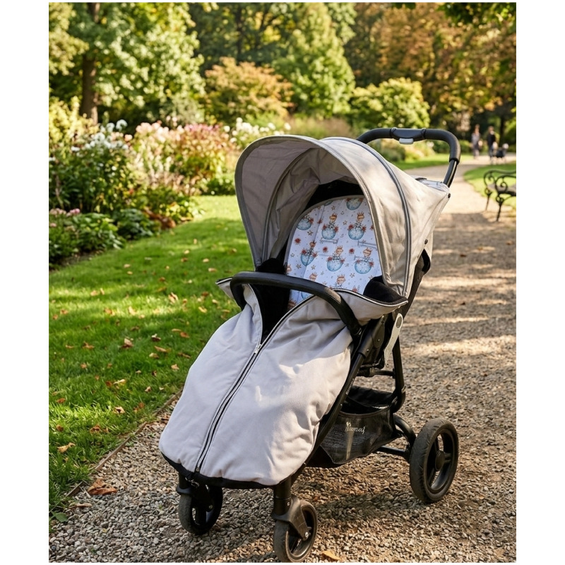 Sada malý princ/šedý velvet deka