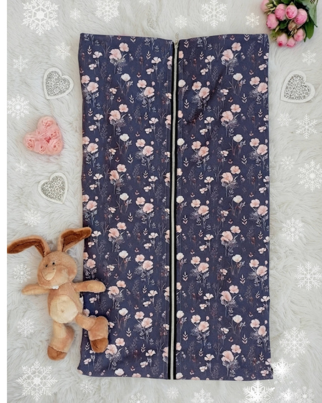 Zimní softshell deka Dust flowers