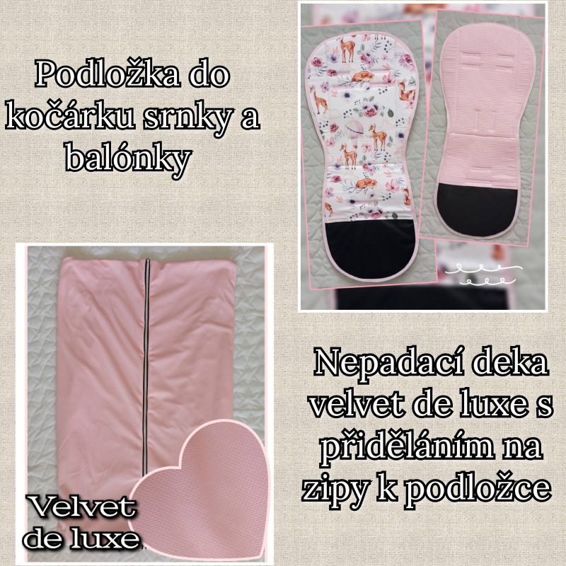 Srnky a balónky velvet