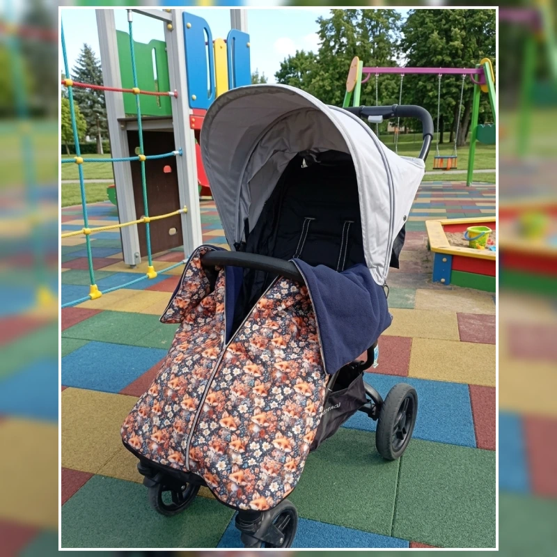 Lišky softshell nepadací deka se zipem uprostřed 1