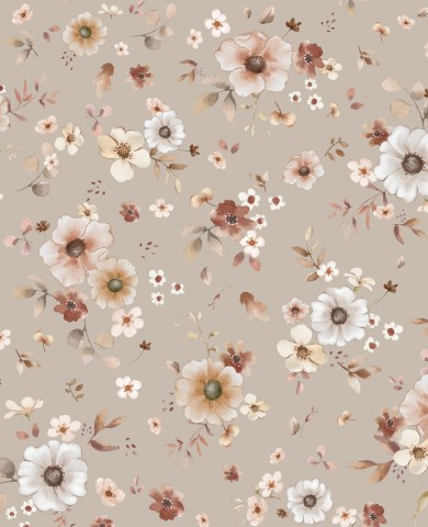Flora Latte kombinace s bavlnou