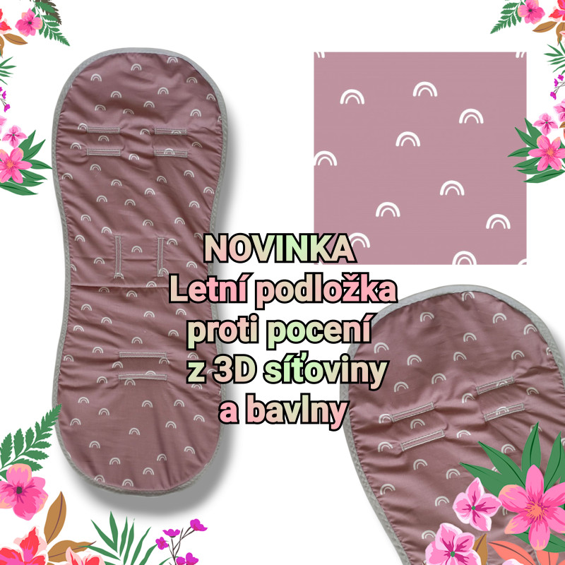 Duha mauve kombinace s bavlnou