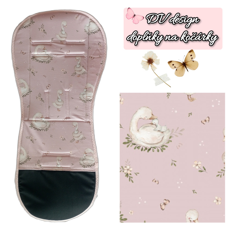 Housátka pudrová růžová