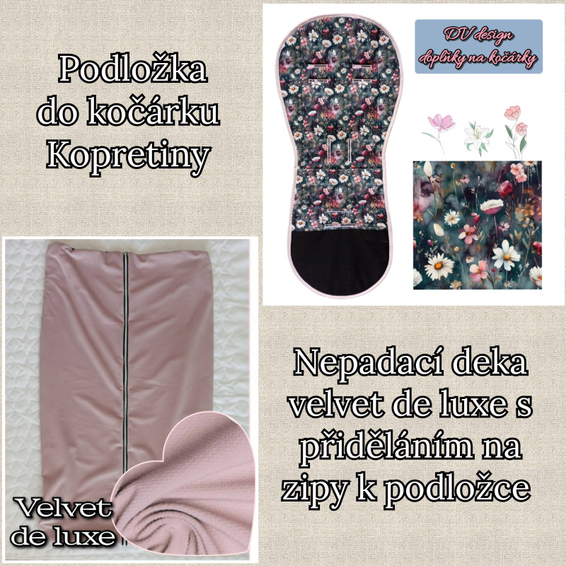 Květy na tmavé velvet